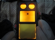 佛山永日音響改裝——本田新款?yuàn)W德賽專用扶手箱安裝