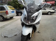 南京沃德燈改改裝三陽(yáng)摩托車大燈Q5雙光透鏡歐司朗4300K氙...