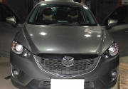 馬自達(dá)CX-5音響改裝丹麥魔樂(lè)歌-韶關(guān)車中寶汽車音響改裝