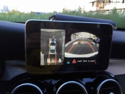 360度行车记录仪天津奔驰C200安装作业分享