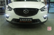 石家莊馬自達(dá)CX-5改燈，海拉五透鏡+飛利浦D1S XV 4800K氙氣燈