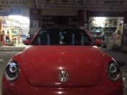 甲殼蟲(chóng)大燈升級(jí)雙氙透鏡，太帥了