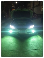 新銳志改裝q5透鏡  深圳光速車改改燈