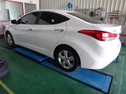 現(xiàn)代 尹連剉 1.8安裝DGR避震器(新車行駛里程31KM安裝實錄)