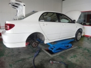 豐田 阿提斯 安裝DGR避震器 臺(tái)灣小劉車(chē)主