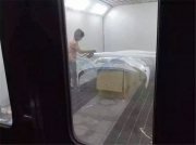 深圳寶馬改裝  寶馬3系車之鷹改M3包圍作業(yè)圖