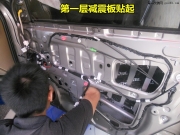 深圳龍華改樂匯汽車音響 豐田卡羅拉 隔音加 霸克DX650 套...