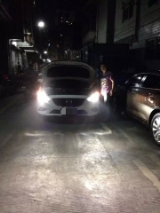 阿特茲車燈改裝德國海拉5透鏡  深圳光速車改改燈