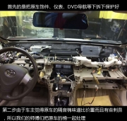 和園豐田卡羅拉安裝3M防火墻隔音實(shí)例