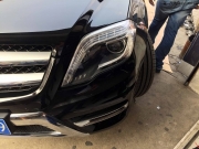 天津奔馳GLK260升級氙氣大燈