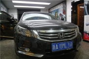 杭州本田八代雅閣加裝阿爾派A08機(jī)身分離式主機(jī)  杭州道聲