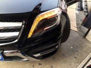 天津奔馳GLK260改裝氙氣大燈