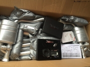 奔馳E200L改裝Repose閥門排氣試跑