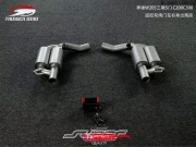 奔馳C200W205改裝雷鳥閥門排氣管安裝圖例