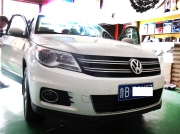 青島煜豐隆——大眾途觀音響改裝德國oiio X516喇叭+節(jié)奏之...