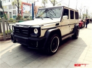[外觀] 奔馳G級(jí)改裝碳纖維機(jī)蓋 G55 500改裝套件