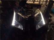 凱迪拉克ATS車燈加裝原廠行車燈淚眼實(shí)現(xiàn)行車燈轉(zhuǎn)向燈