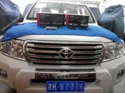 天津豐田蘭德酷路澤汽車音響改裝天津悉聽汽車音響改裝