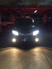 歐德賽改裝德國海拉5透鏡    深圳光速車改改燈