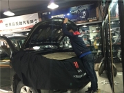 西安汽車音響改裝首選上尚汽車音響 ---豐田霸道音響改裝