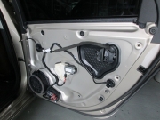 【青島成功】奧迪A6L音響改裝勁浪喇叭 門板隔音降噪