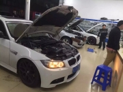 翼神燈光升級q5透鏡    深圳光速車改改燈