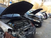 西寧大眾速騰原車低配鹵素?zé)舾难b高配海拉透鏡案例。