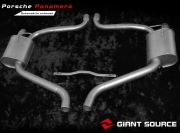 [進排氣] 保時捷帕拉梅拉giantsource排氣 配mansory大包圍寬體安裝
