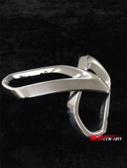 [外觀] 304不銹鋼方形尾嘴 奔馳維雅諾 蘭德酷路澤改裝WALD大包圍尾嘴 方形