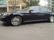 奔馳S400 上身大餅19寸鍛造輪轂全電鍍色