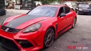 [外觀] 保時捷panamera 970改裝MANSORY寬體大包圍 panamera改裝碳纖維機蓋排氣