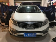起亞智跑原車音響改裝 意大利ATI 四門大能隔音——鹽城道聲