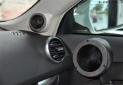 耳目一新 長(zhǎng)春奧迪A3汽車(chē)音響改裝長(zhǎng)春揚(yáng)帆音響改裝
