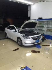 名圖燈光升級q5透鏡     深圳光速車改改燈