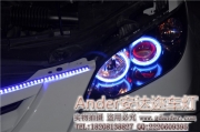 成都馬自達6車燈改裝 透鏡改裝 改裝大燈總成
