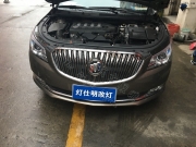 南京新君越大燈改裝原廠Q5透鏡 巖崎氙氣燈泡 奧茲姆安定器