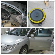 豐田卡羅拉改裝升級(jí)音響摩雷人聲之王