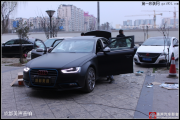 視聽雙重享受--成都美聲奧迪A4L汽車音響改裝美國蜘蛛精