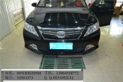 哈爾濱靚車會(huì)館改燈 豐田凱美瑞車燈近光發(fā)散改透鏡