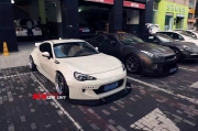 [外觀] 斯巴魯BRZ改裝寬體大包圍套件 豐田GT86改裝套件