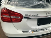天津奔馳GLA200安裝隱藏式行車記錄儀