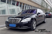奔馳W221 S500L改裝S65 AMG包圍AMG輪轂