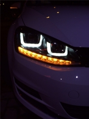 東莞亮點(diǎn)改燈！高爾夫7低配升級(jí)高配總成