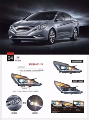 [燈光燈飾] 現(xiàn)代索8 11-15大燈總成