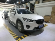 重慶渝大昌改裝馬自達(dá)CX-5德國(guó)零點(diǎn)汽車音響+全車安博士隔音