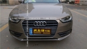 淮安楚州車友奧迪A4改燈升級高配LED日行燈氙氣燈