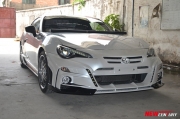 [外觀] 豐田GT86 斯巴魯BRZ改裝Rowen寬體大包圍 狼炎前杠后杠