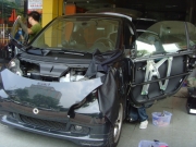 奔馳smart全車大能隔音--小精靈噪音大車主苦惱不已