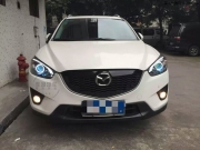 馬自達cx-5改裝氙氣大燈  貴陽車港改燈