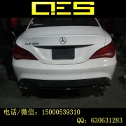 [進排氣] 奔馳CLA200 排氣管改裝